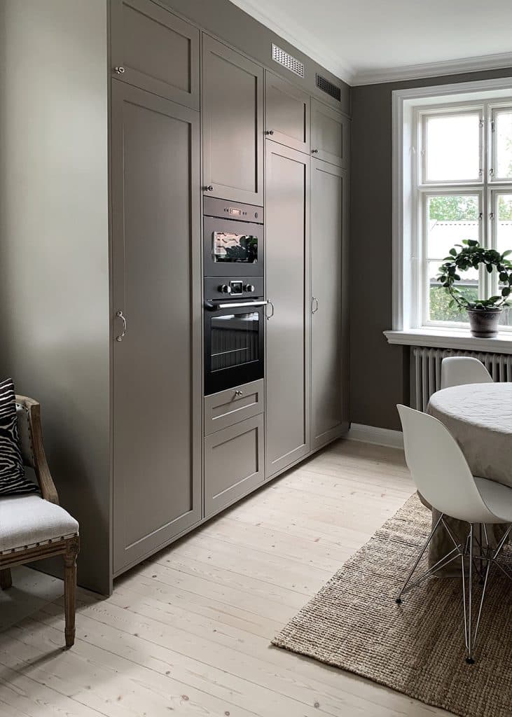 Grå beige kök – NCS S 4005-Y20R kök